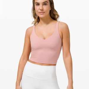 lululemon align tank light pink